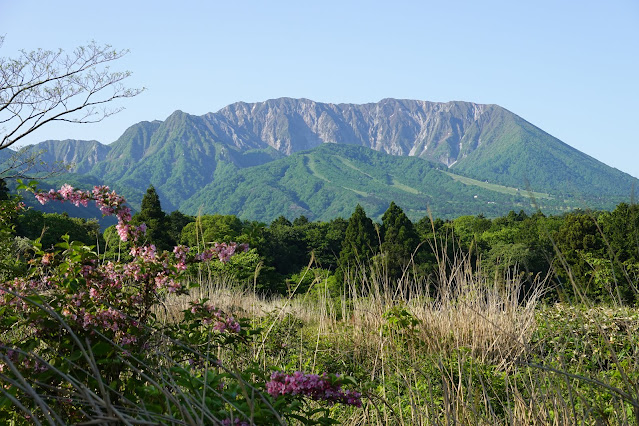 鳥取県道305号大山佐摩線　香取からの眺め