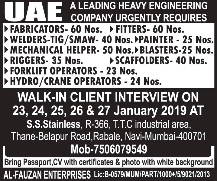abroad jobs newspaper