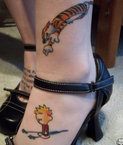 Foot Tattoo Designs For Women