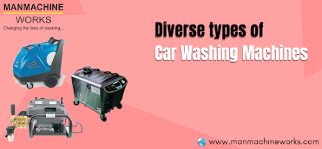 types of car washing machines