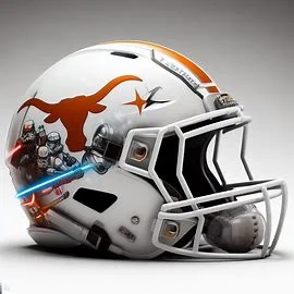 Texas Longhorns Star Wars Concept Helmet