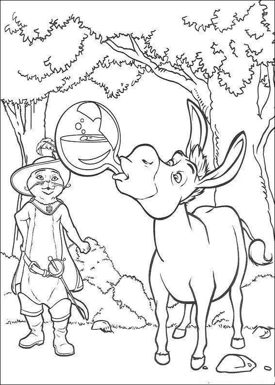 Download Drawings from the movie Shrek Coloring ~ Child Coloring