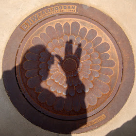 Shadow Pic at the Atlanta Botanical Garden, Vulcan Salute