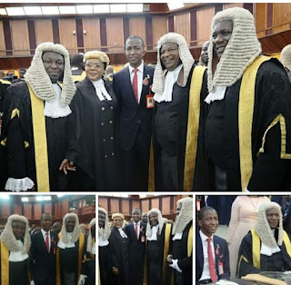 For the First Time, Two EFCC Lawyers Sworn in as SAN