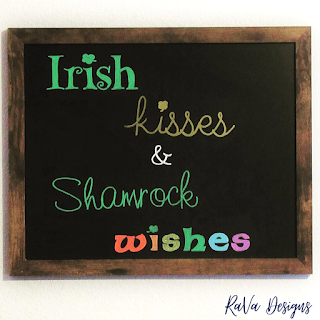 st. patrick's day decor chalkboard lettering art ideas march