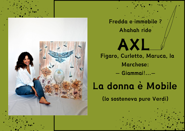 Axl - Alessandra Mangano, artista milanese le cui opere sono intrise delle sue radici siciliane