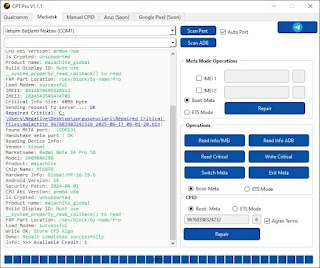 CP Tool v1.1.1 IMEI and CPID repair utility for Android – Free Download