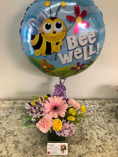 New Qualatex Bee Well Micro Foil Balloons
