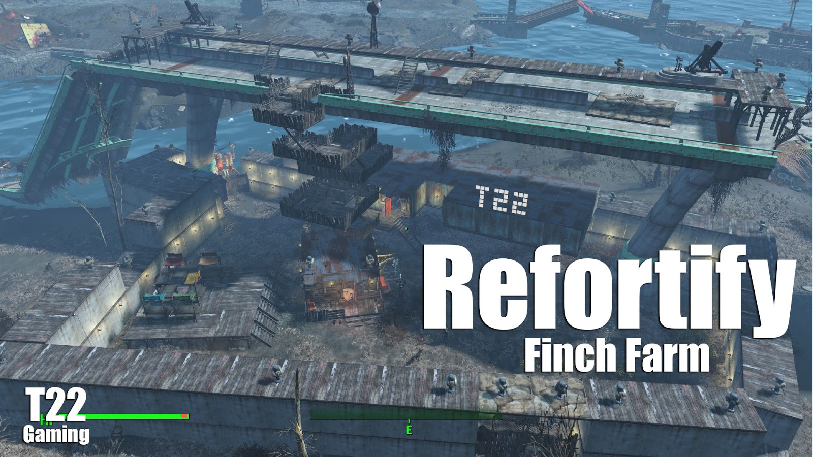 T22 Gaming Let S Play Fallout 4 Refortify Finch Farm