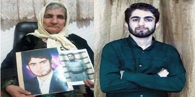 مادر زنداني سياسي شهرام احمدي