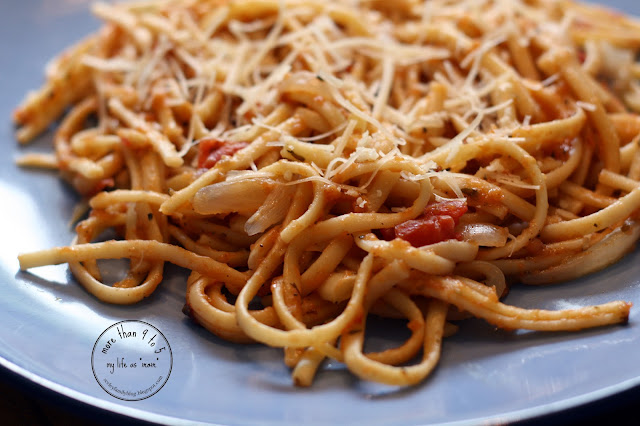 Tomato Basil Pasta | more than 9 to 5: my life as "Mom"