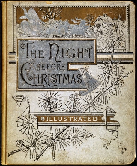 the night before christmas- illustrated book