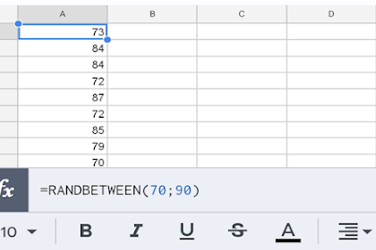 Cara Membuat Angka Random di Excel