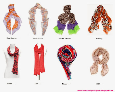 Handkerchiefs and scarves this summer FOR 2014