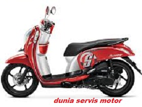 Dunia servis motor  cara mengatasi sepeda motor  scoopy  