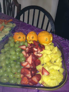 cute,fruit,oranges,jackolantern,tray