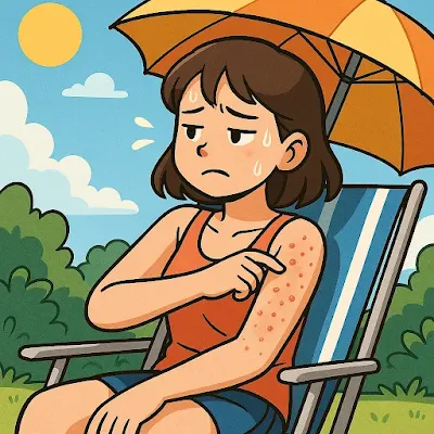 여름철 땀띠 예방 및 관리법