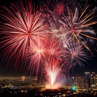 Fireworks on New Year's Eve: A Sparkling Hazard to Health and Environment