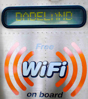 Metrorail Train with Free Wi-Fi On Board (Miami-Dade Transit)