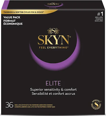 Skyn Condoms - Ultra-Thin, Lubricated Latex-Free Condoms