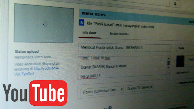 Cara Melanjutkan Upload Youtube yang Gagal / Terhenti