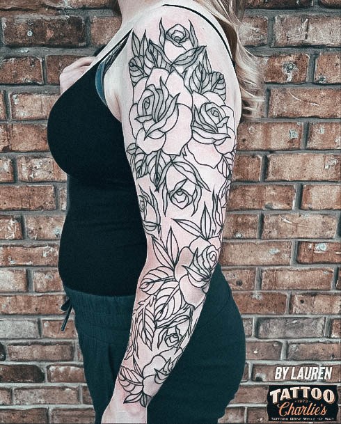 120 mangas de tatuagens femininas para deixar vocês inspiradas