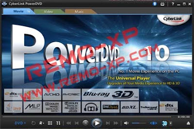 powerDVD 3D Mark 10