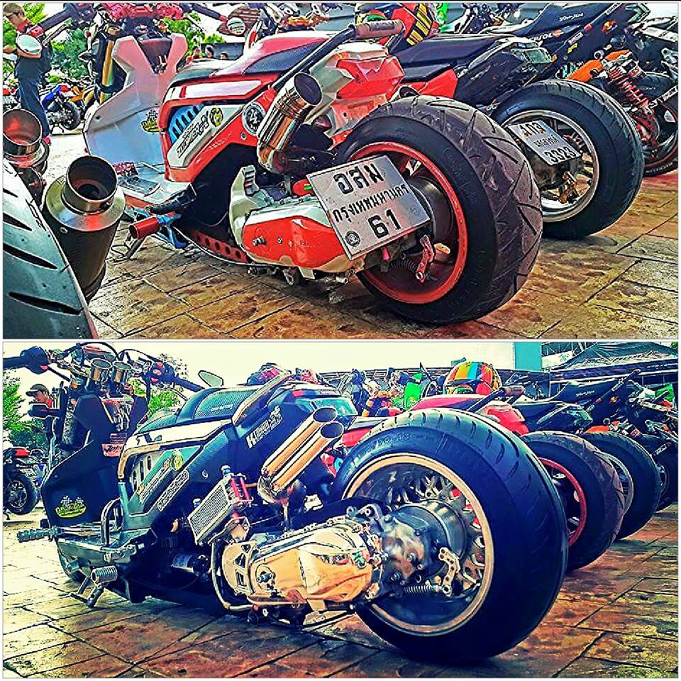 Kumpulan Modifikasi Motor Scoopy Lowrider Terupdate Palm Modifikasi