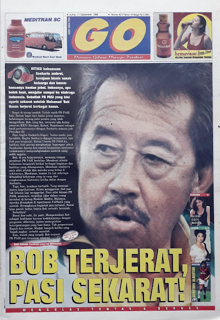 TABLOID GO: BOB TERJERAT, PASI SEKARAT!