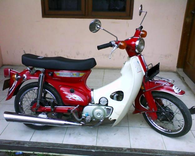 modifikasi gambar honda c70 