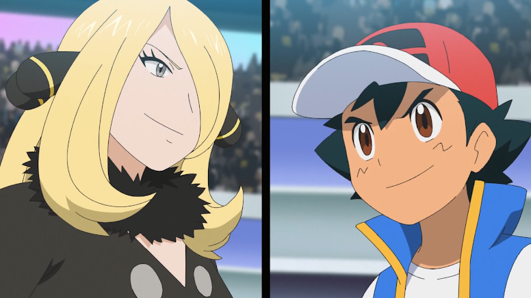 Ash vs Cynthia Pokémon Jornadas