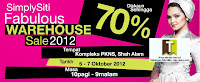 SimplySiti Skincare Cosmetics Warehouse Sale 2012