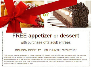 Free Printable Olive Garden Coupons