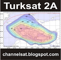 Footprint Map Turksat 2A at 42.0°E