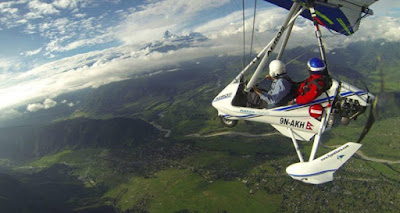 ultralight flight in Nepal