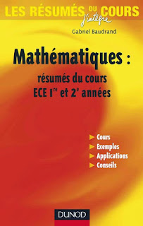 Mathématiques résumés du cours ECE 1er et 2 eme années