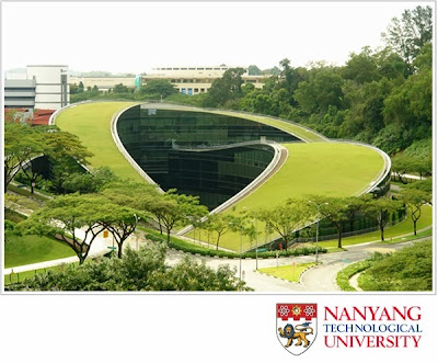 Green architecture styles at Nanyang Technological University