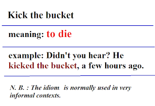 What Does 'Kick the Bucket' Mean?