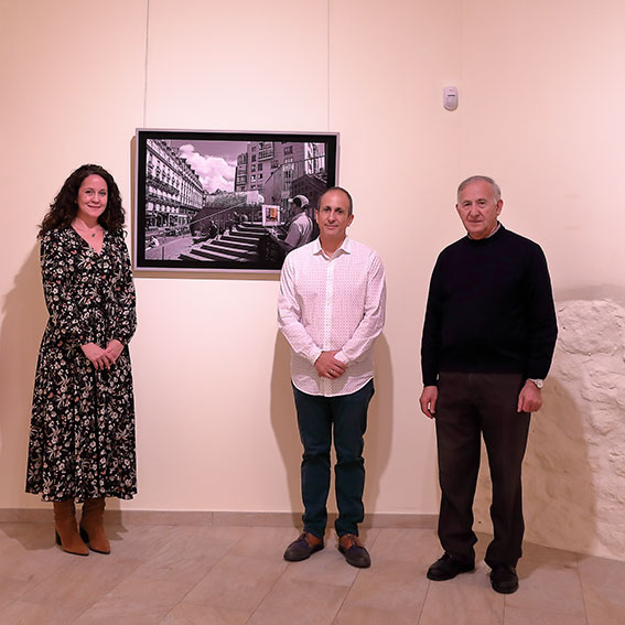 Director del Museo "ELISA CENDRERO" y José Antonio Fontal Álvarez