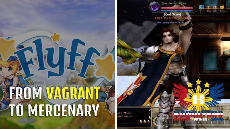Ember Flyff Gameplay 2021 - Vagrant To Mercenary