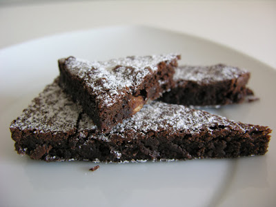 Pastel de chocolate (y almendras)