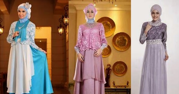 Today s Headlines Model baju pesta wanita muslimah terbaru