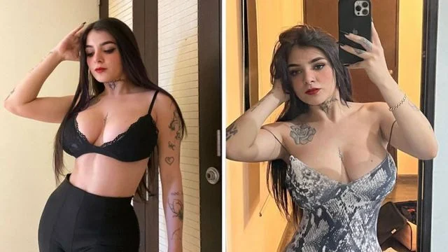 Karely Ruiz se ha coronado reina de la moda con un expuesto minivestido de látex