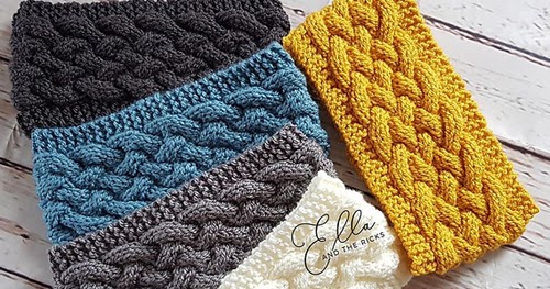 Download Amazing Knitting: Woven Cable Headband - Free Pattern