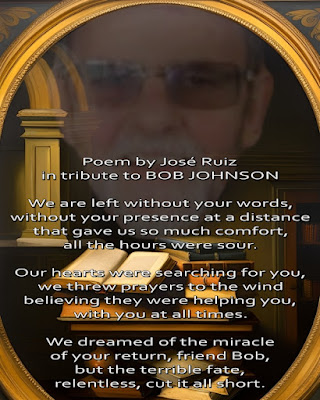 Poem by José Ruiz in tribute to BOB JOHNSON, Canvey Island