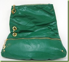 AUTHENTIC!! BABY PHAT CLUTCH HANDBAG PURSE, GREEN, NWT2