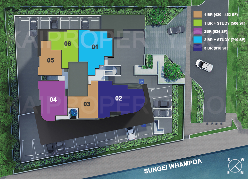 Neem Tree Balestier Site Plan