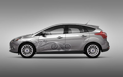 Custom Ford Focus Car Airbrush Artwork 01