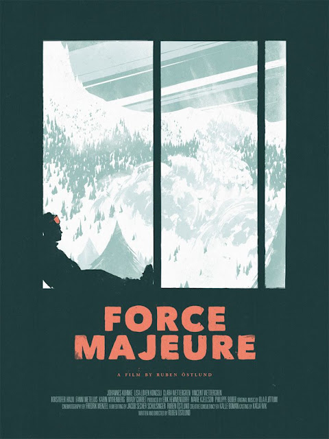 Force Majeure 2014 film poster - Alik Likes Films
