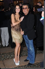 Lindsey Lohan and designer Roberto Cavalli  gallery